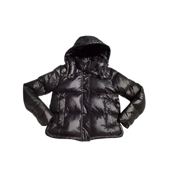 Italic Adeline Hooded Women size Small Down Puffer Jacket Quiet Luxury Gorpcore - Picture 5 of 14